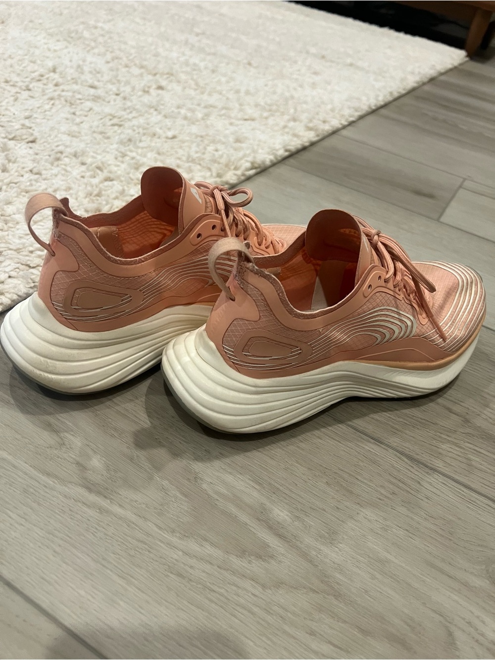 APL Women’s Peach and Cream Platform Sneakers